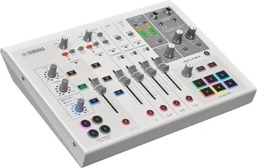 Miniatura 7 de Yamaha AG03MK2 Mezclador de bucle de transmisión en vivo negro de 6 canales/interfaz USB con Steinberg Software Suite