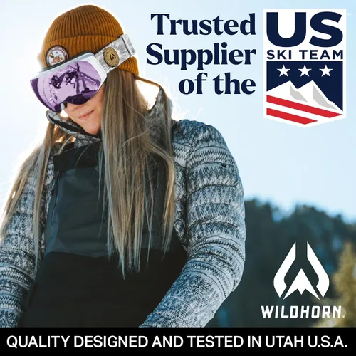 Miniatura 6 de Wildhorn Roca - Gafas de esquí para hombres y mujeres con protección antiempañamiento/arañazos 100% UV - Lente magnética - Gafas de nieve