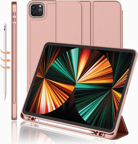 Miniatura 15 de Funda para iPad Pro de 12.9 pulgadas 2022/2021/2020 (6ª/5ª/4ª generación) con soporte para lápiz