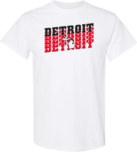 Miniatura 42 de UGP Campus Apparel Retro Repeat - Camiseta deportiva del orgullo de la ciudad Bosque Filadelfia