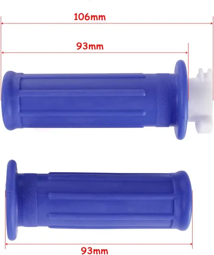 Miniatura 2 de Empuñadura PW50, empuñaduras de tubo del acelerador para Yamaha PW50 PY50 Peewee 50CC Kid Bikes Azul