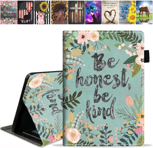 Miniatura 11 de Funda para tableta Amazon Kindle Fire 7 (pantalla de 7 pulgadas, 12ª generación, versión 2022), funda de piel sintética prémium con función