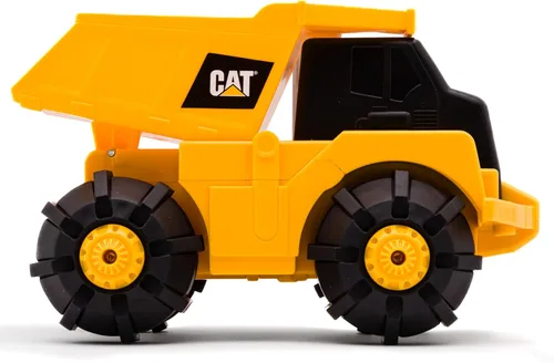 Miniatura 6 de Cat Juguetes de construcción, camión volquete imparable, luces y sonidos realistas, tecnología de accionamiento de movimiento, funciones de trabajo