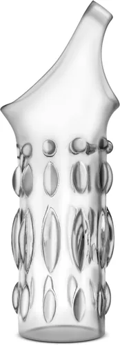Miniatura 5 de Blush Performance - Anillo de manga transparente con tachuelas de 4.25 pulgadas con correa de bola, extensor elástico de circunferencia de pene