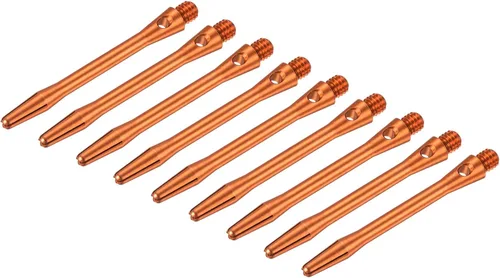 Miniatura 27 de PATIKIL Eje de dardo, rosca mediana 2BA de aluminio Dart Tallos de dardo Accesorios de lanzamiento de montaje para punta de acero Latón