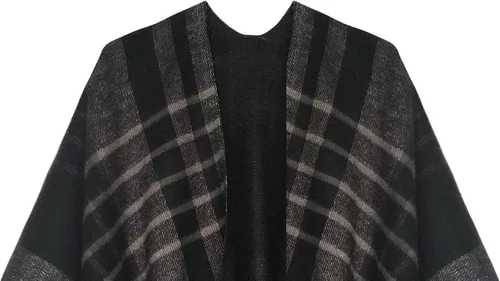 Miniatura 10 de Urban CoCo Poncho vintage de invierno para mujer, capa con borlas, chal envolvente