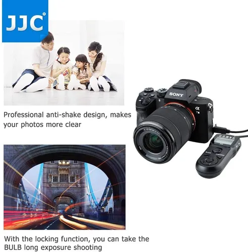 Miniatura 8 de Sustituye a RM-SPR1 Intervalómetro Remoto Temporizador de disparador y soporte de clip Control remoto con cable para Sony A6400 A6000 A6100 A6600