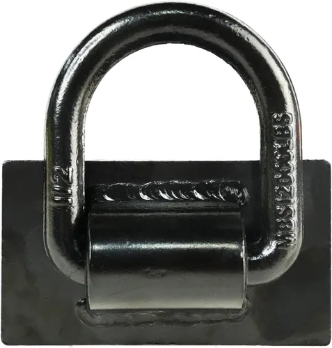 Miniatura 4 de ANLULOAD - Anillo en D ajustable para remolque resistente, límite de carga de 5400 libras y 4 agujeros ajustables, bolsillo de estaca con anilla