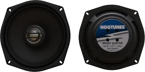 Miniatura 8 de Hogtunes 352F-AA bocinas frontales de 13,3 cm (paquete de 2), compatibles con motocicletas Harley-Davidson 1998-2013