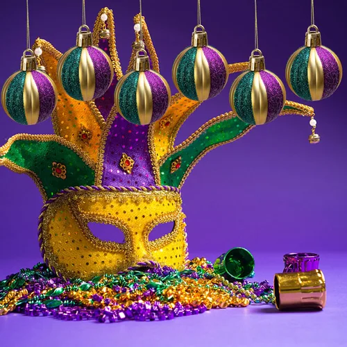 Miniatura 5 de Watayo 24 adornos de bola con purpurina – Bolas colgantes inastillables de 1.6 pulgadas, bolas de árbol moradas, doradas y verdes para fiestas