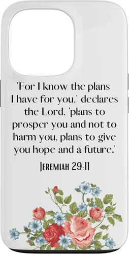 Miniatura 10 de iPhone 13 Pro Max Sé los planes que tengo para ti, dice el Señor Jeremías 29:11