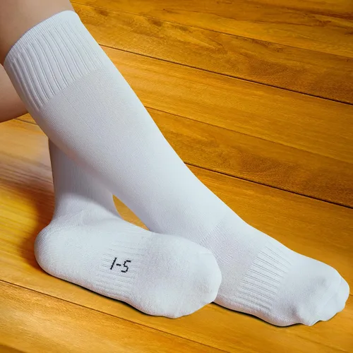 Miniatura 8 de Calcetines deportivos deportivos de fútbol para jóvenes, niños y niñas de 4 a 16 años de edad, calcetines deportivos altos