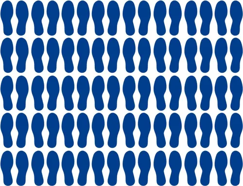 Miniatura 74 de LiteMark Calcomanías de vinilo duraderas con acabado brillante, tamaño mediano de 9 pulgadas, ideal para suelos, techos, paredes y la mayoría