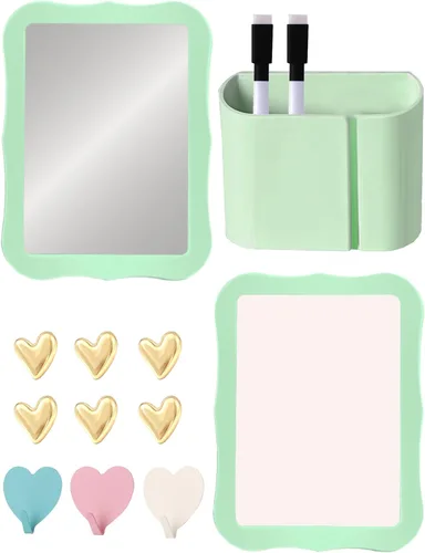 Kit de accesorios de casillero para niñas, artículos esenciales de regreso a clases, 14 piezas, organizador de casillero para trabajo de oficina