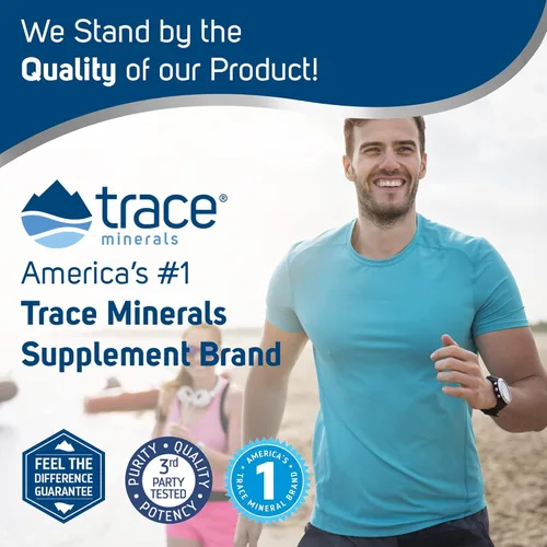 Miniatura 6 de Trace Minerals Calcio iónico líquido Contracción ósea, dientes sanos y músculos Certificado vegano, sin gluten, sin OGM 2.0 fl oz