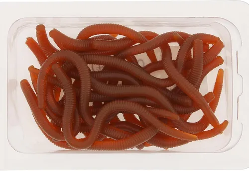 Miniatura 4 de 20pcs Bass Fishing Worms - Cebos y señuelos de plástico suave para pesca en agua dulce
