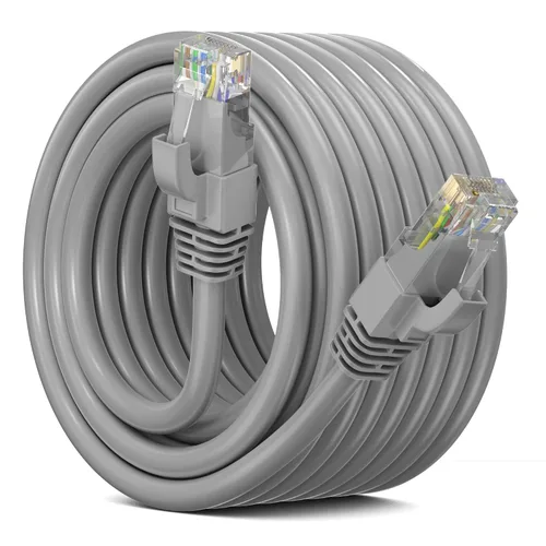Miniatura 30 de Maximm Cable Ethernet Cat 6, cable de red y conexión de alta velocidad de 100 pies, UTP, 10 Gbps, cable Ethernet de 550 MHz, color negro