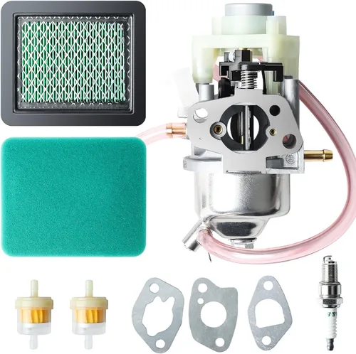 Carburador EU3000is para generador Honda EU3000i con juntas, filtro de aire, bujía y línea de combustible. Reemplaza 16100-ZL0-D66 16100ZL0D66