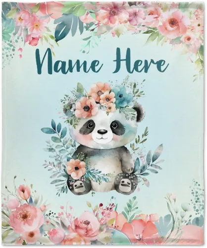 Miniatura 48 de Manta personalizada con nombre, suave, acogedora y ligera, con nombre para sofá o cama, regalo personalizado, unisex, tamaño XS, 40 x 30 pulgadas