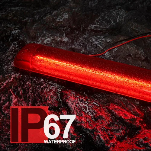 Tercera tercera luz de freno del coche LED de montaje alto trasera tercera luz de freno lámpara de señal de parada para Nissan X-Trail Xtrail T31