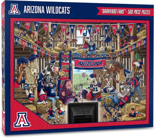 Miniatura 34 de YouTheFan NCAA Barnyard Fans - Rompecabezas de 500 piezas