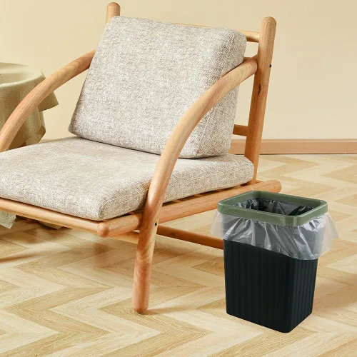 Miniatura 7 de Idotry - 180 bolsas de basura transparentes de 2.5 galones, bolsas de basura pequeñas para baño