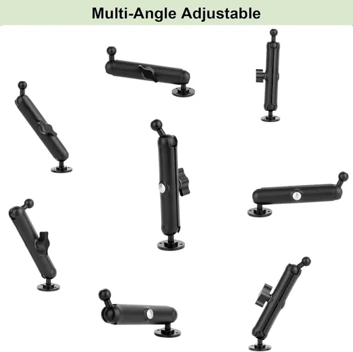 Miniatura 7 de Mippko Soporte de pared para camión, coche, barco, pared, escritorio, compatible con iPhone/Nexus/HTC/LG/Huawei/teléfonos inteligentes, ajuste