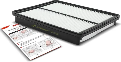 Miniatura 9 de A-Premium Filtro de aire de motor compatible con modelos Hyundai y Kia, Santa Fe 2013-2018, Santa Fe Sport 2013-2016, Santa Fe XL 2013-2019, Sorento