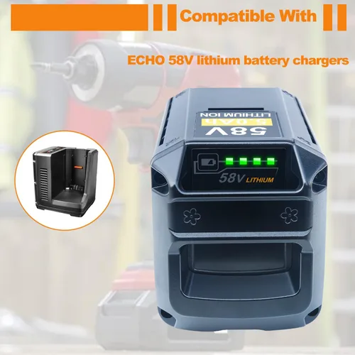Miniatura 5 de DTK Reemplazo de batería 5AH para herramientas eléctricas inalámbricas de batería Echo 58V
