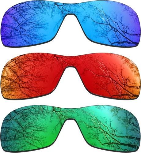 Miniatura 25 de ToughAsNails 3 pares de lentes polarizadas de repuesto para Oakley Antix Pack