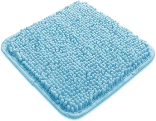 Miniatura 227 de Yeaban Alfombra de pasillo de baño de 24 x 72 pulgadas, antideslizante, alfombra de baño larga de felpilla gruesa, absorbente y lavable, alfombra