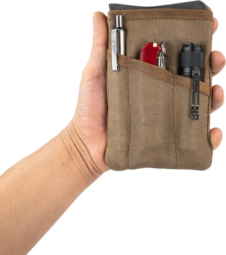 Miniatura 5 de Hide & Drink, Estuche de bolsillo multiherramientas, Bolsa compacta multiusos con cremallera para artículos de diario (EDC), Mini estuche de Fatiga
