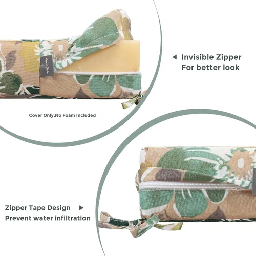 Miniatura 6 de Magpie Fabrics - Fundas de cojín para bancos del patio o sofás biplaza (solo funda de repuesto, sin inserto!), funda de cojín de columpio resistente