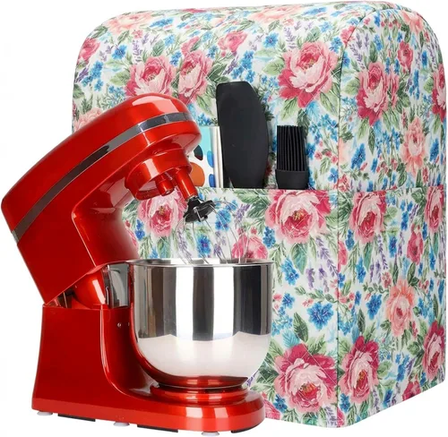 Miniatura 18 de Funda para batidora de cocina Kitchen Aid compatible con batidoras de 6 a 8 cuartos de galón Kitchen Aid/Hamilton de pie/cabeza inclinable