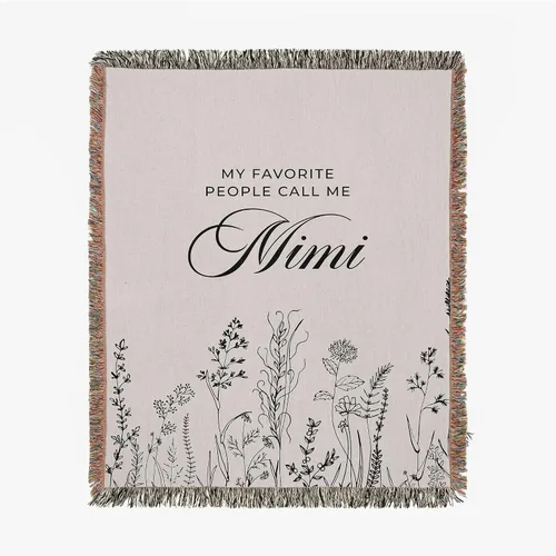 Miniatura 14 de Personalized Grandma Blanket, Gifts for Grandmother from Grand Kids, Name Blankets for Mimi, Gigi, Nana (Grandma 01)