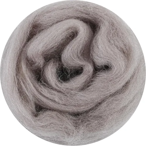Miniatura 160 de 24 tipos de lana rosa, 4.23 oz (120 g), adecuado para fieltro húmedo y fieltro de aguja de telas hiladas de lana. Un paquete de prueba está Tonos