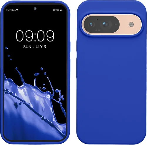 Miniatura 69 de kwmobile Funda Compatible con Google Pixel 6 Pro - Funda de Teléfono de Silicona TPU con Acabado Suave - Azul Caribe