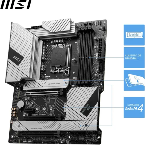 Miniatura 3 de MSI - Placa base PRO Z790-A MAX WiFi ProSeries