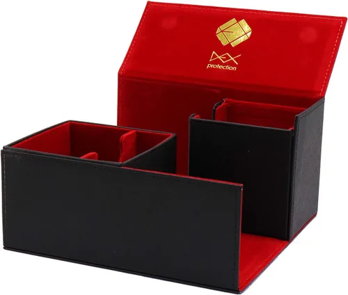 Miniatura 2 de Dex Protection Creation Line - Caja grande de cubierta Capacidad de almacenamiento de más de 175 tarjetas Compartimento de almacenamiento