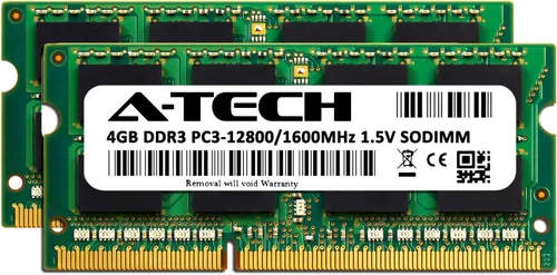 Miniatura 2 de A-Tech Kit de 8 GB (2 x 4 GB) RAM para Toshiba B45/F, DX1215-D2101, DX730-1007XT, DX730-ST6N03, LX830-019, LX830-01P, LX835-D3250, PX30t-01U, RU