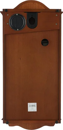 Miniatura 3 de Relojes Bulova C3542 Cranbrook Reloj Analógico de Madera de Pared con Campanadas, Marrón