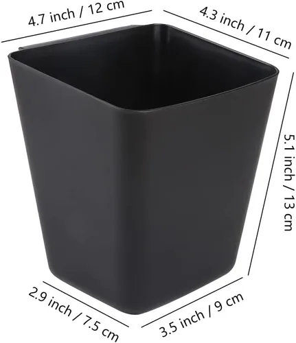 Miniatura 3 de 8 portavasos colgantes, accesorios de carrito rodante, accesorios de carrito utilitario para suministros de manualidades, cubos organizadores