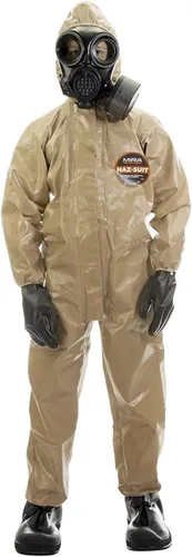 Miniatura 6 de MIRA SAFETY M MIRA Safety Suit - Overol protector desechable con capucha y puño elástico (YL)