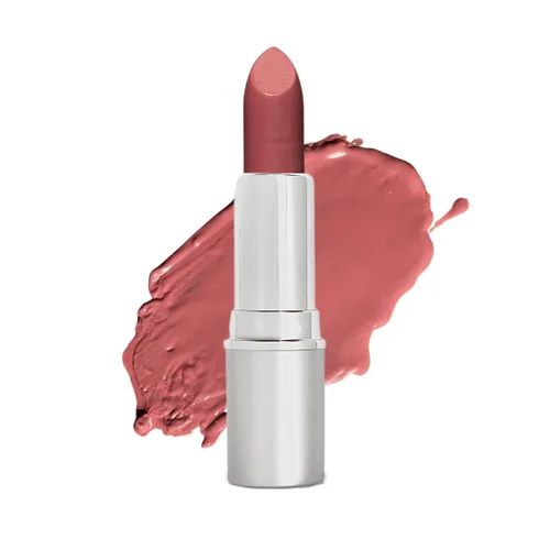 Miniatura 9 de Honeybee Gardens Truly Natural - Lápiz labial de larga duración, bermudas, rosa coral medio mate, naturalmente hidratante y nutritivo, vegano, sin