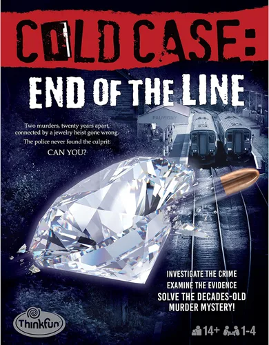 Miniatura 6 de ThinkFun Cold Case: End of The Line - Emocionante juego de misterio de asesinato Promueve el razonamiento deductivo y el pensamiento crítico