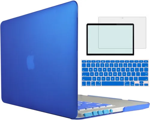 Miniatura 15 de Compatible con MacBook Air 1369 A1466 versión 2010-2017, carcasa rígida de plástico 4 en 1 con protector de pantalla de teclado compatible con Apple