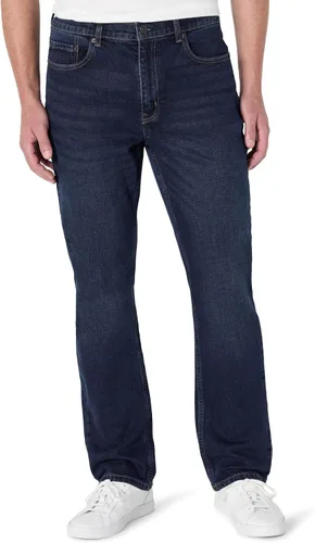 Miniatura 10 de Amazon Essentials - Pantalones vaqueros de elástico bajo de corte recto para hombre