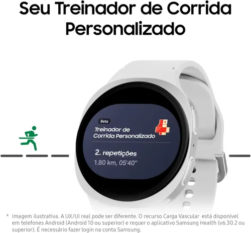 Miniatura 4 de Samsung Galaxy Watch 8 44mm Reloj inteligente AI con pantalla AMOLED de 1,47", Wear OS 6, Wi-Fi, Bluetooth, frecuencia cardíaca, GPS, rastreador