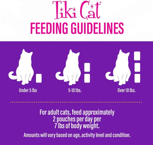 Miniatura 9 de Tiki Cat Luau Velvet Mousse, pollo y huevo en caldo, nutrición completa para una dieta equilibrada, comida húmeda para gatos para todas las etapas