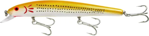 Miniatura 42 de Bomber Señuelos Long A Slender Minnow Jerbait Señuelo de Pesca a rayas (Baby Striper)